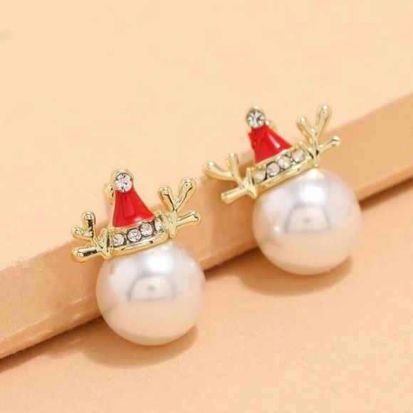 Christmas Earrings Reindeer